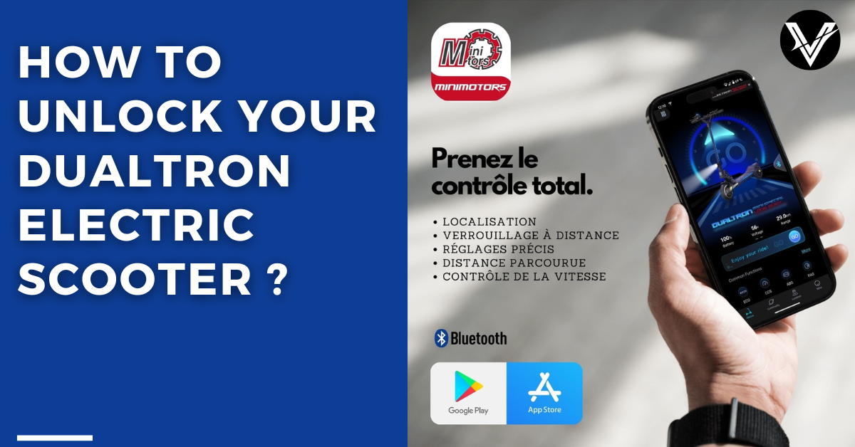 how to unlock your dualtron electric scooter
