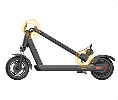 KUICKWHEEL S1-C PRO ELECTRIC SCOOTER folded position