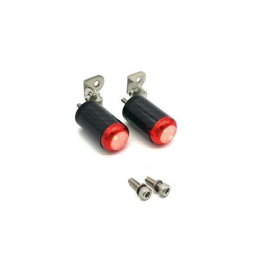 Rear LED Light Mounts CARBON REVO 1 Pair Universal
