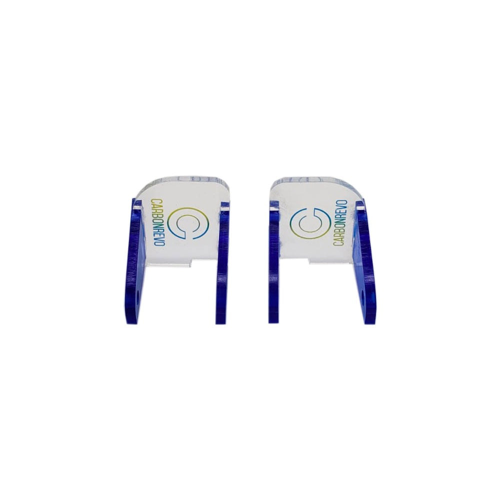 Front LED Cover Carbonrevo Blue Translucent (Pair) Dualtron Raptor, 1, 2, Ultra