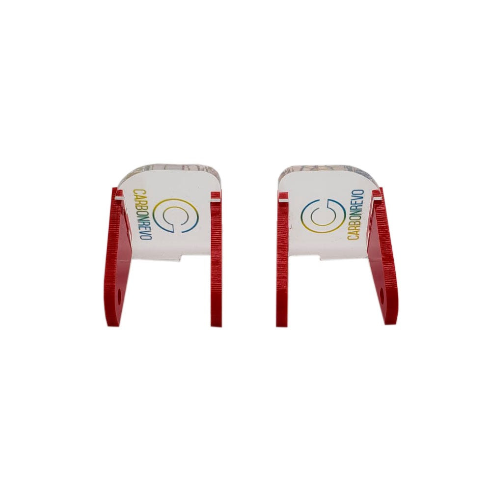 Front LED Cover Carbonrevo Red Pair Dualtron Raptor, Dualtron 1, Dualtron 2, Dualtron Ultra