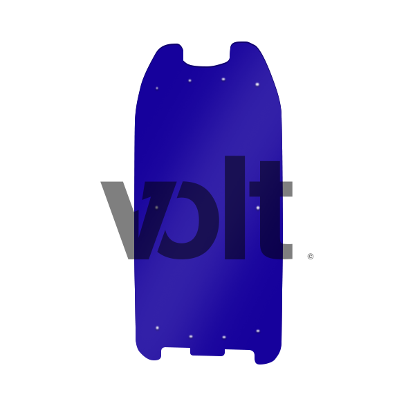 Deck Liner 3mm Blue Carbonrevo Dualtron 1, Dualtron Raptor