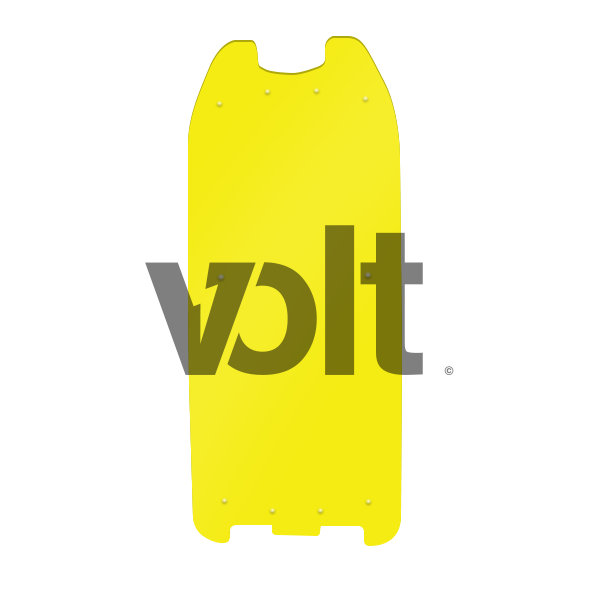 Deck Liner Carbon Revo Dualtron 2 3mm Yellow