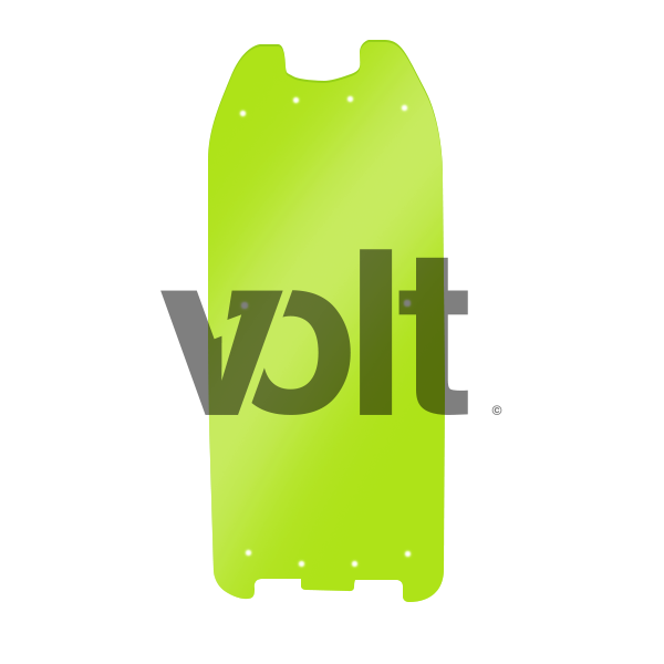 Deck Liner Carbon Revo Dualtron 2 3mm Translucent Green