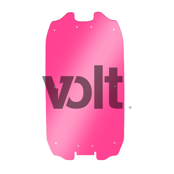 Deck Liner Carbonrevo Dualtron Ultra 3mm Pink Translucent