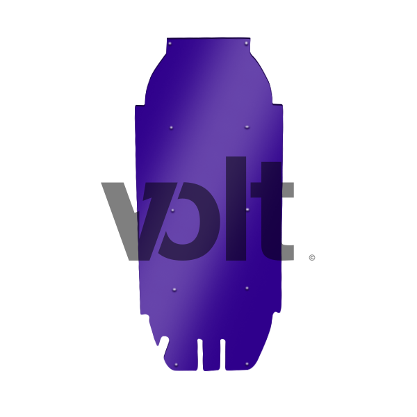 Protective Plate V2 Carbonrevo SPW4 18-26Ah, Violet (washer and screws)