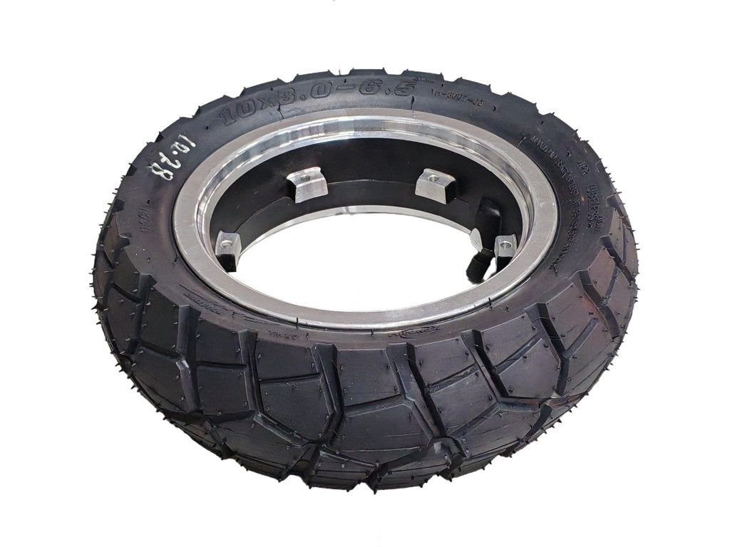 Complete Rear Wheel (Rim + Puncture-Resistant Tire) Dualtron New Victor, Luxury, Plus