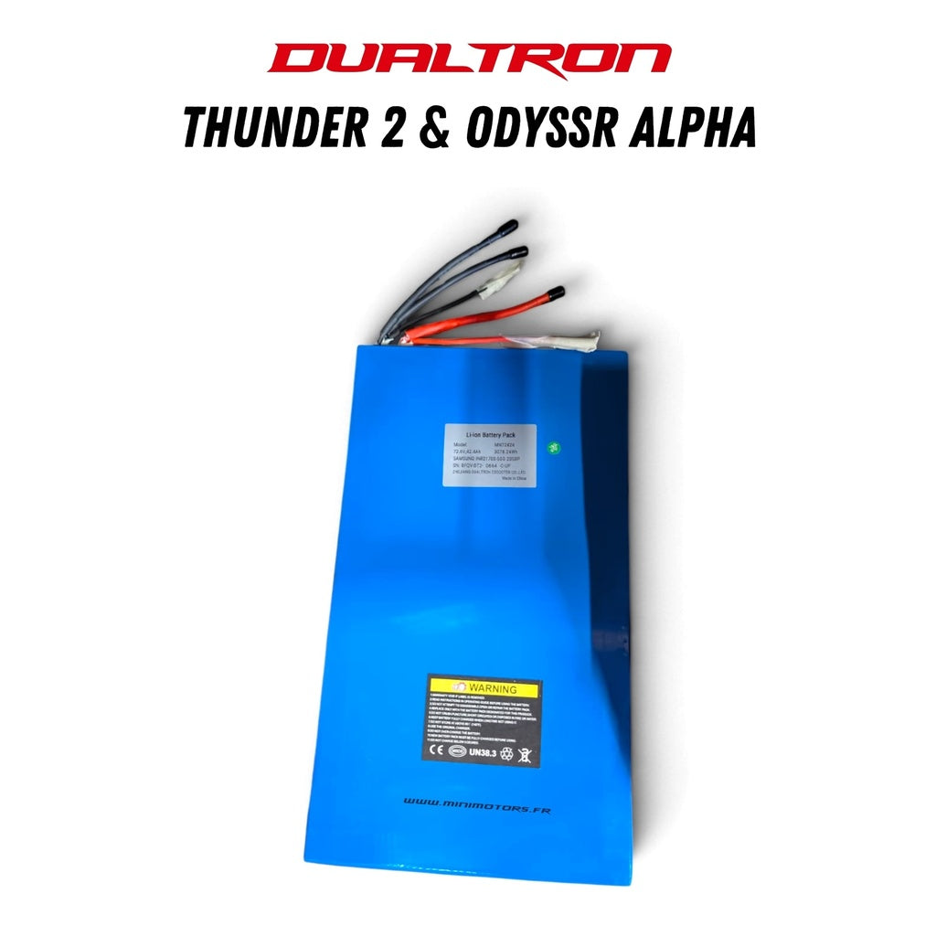Battery DUALTRON THUNDER 2, ODSSR ALPHA 72V 42.4 Ah