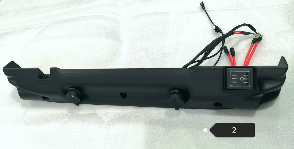 Complete Left Side LED Cover Dualtron Forever LTD
