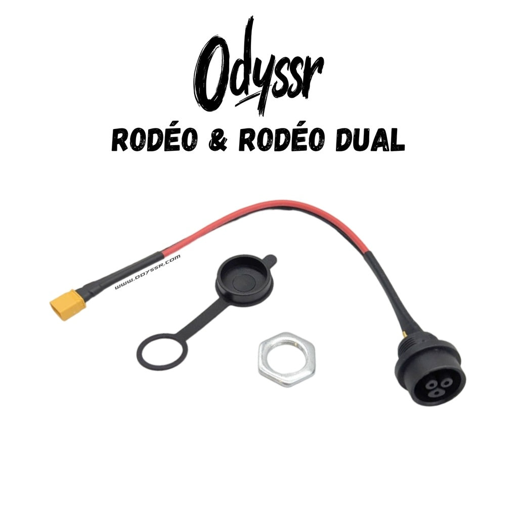 Charging Connector and Cover ODYSSR Rodeo, Rodeo Dual