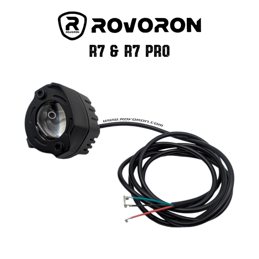 Front Headlight and Horn Rovoron R7, R7 Pro, R5, R5 Pro