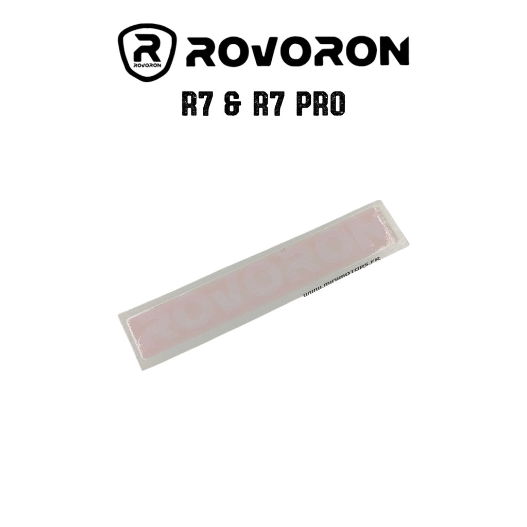 Fork Arm Logo Sticker Rovoron R7, R7 Pro