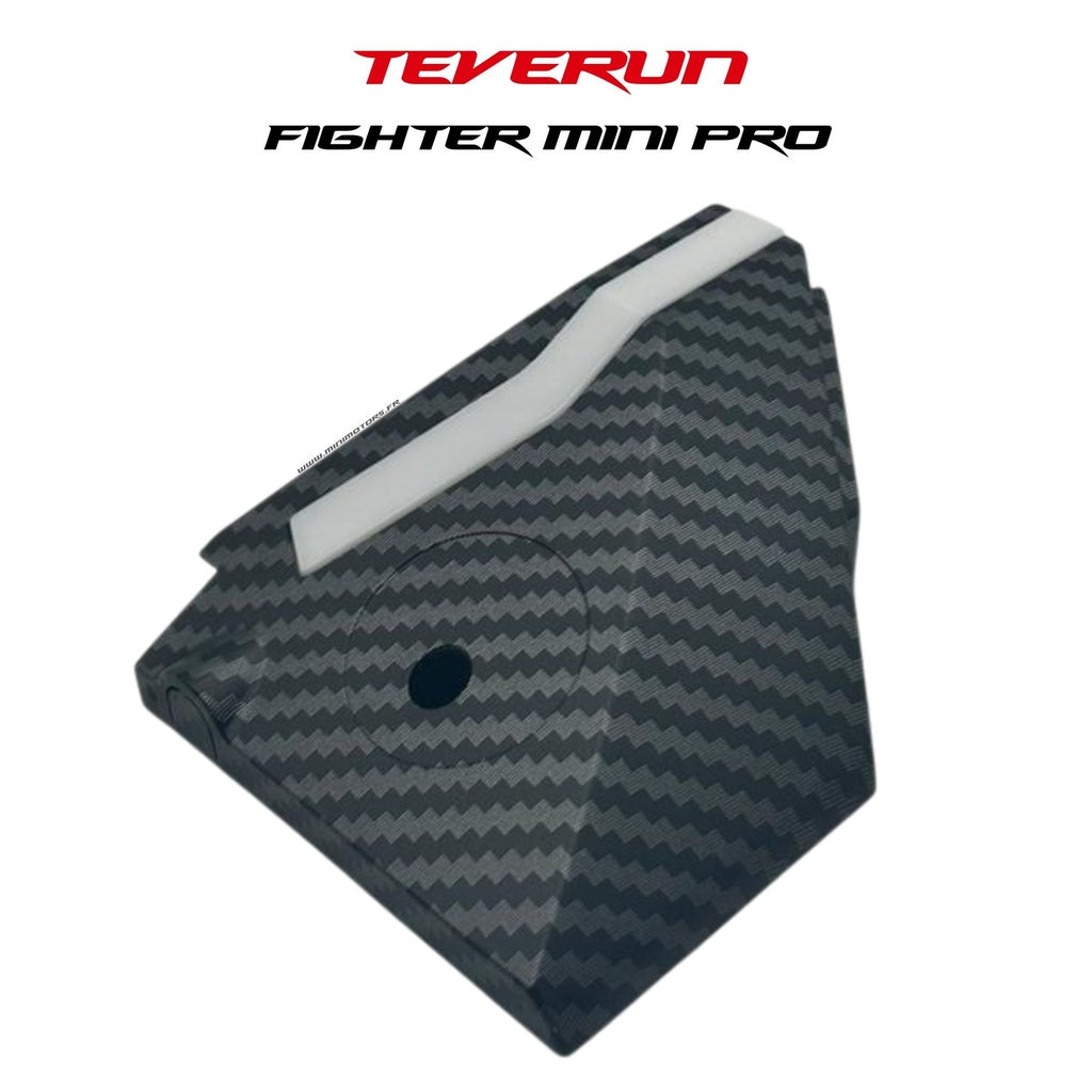 LED Deck Protection Cover Teverun Fighter Mini Pro 2025, Mini 2026 Front Left and Rear Right Carbon Effect
