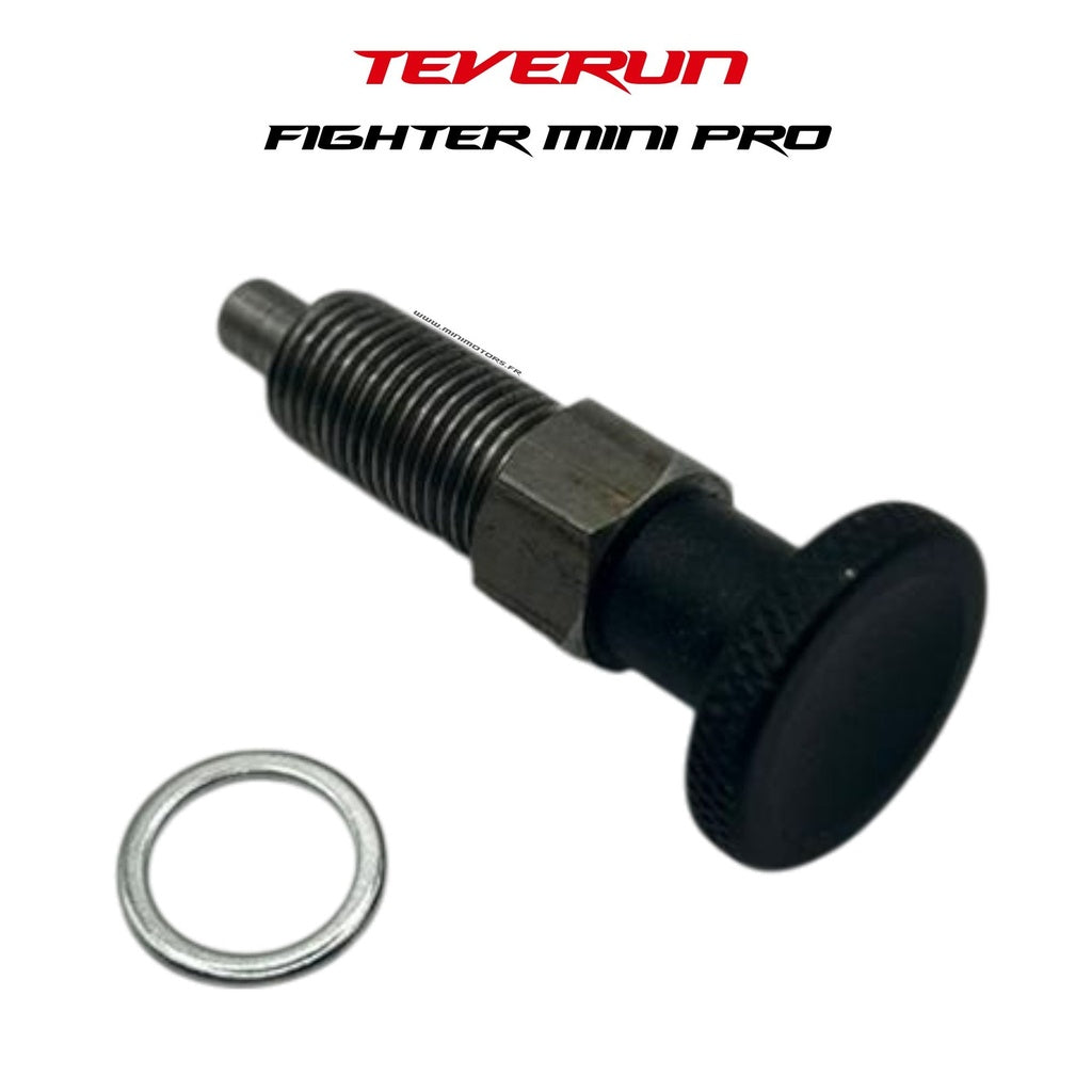 Carbon-Effect Foldable Locking Pin Teverun Fighter Mini Pro 2025