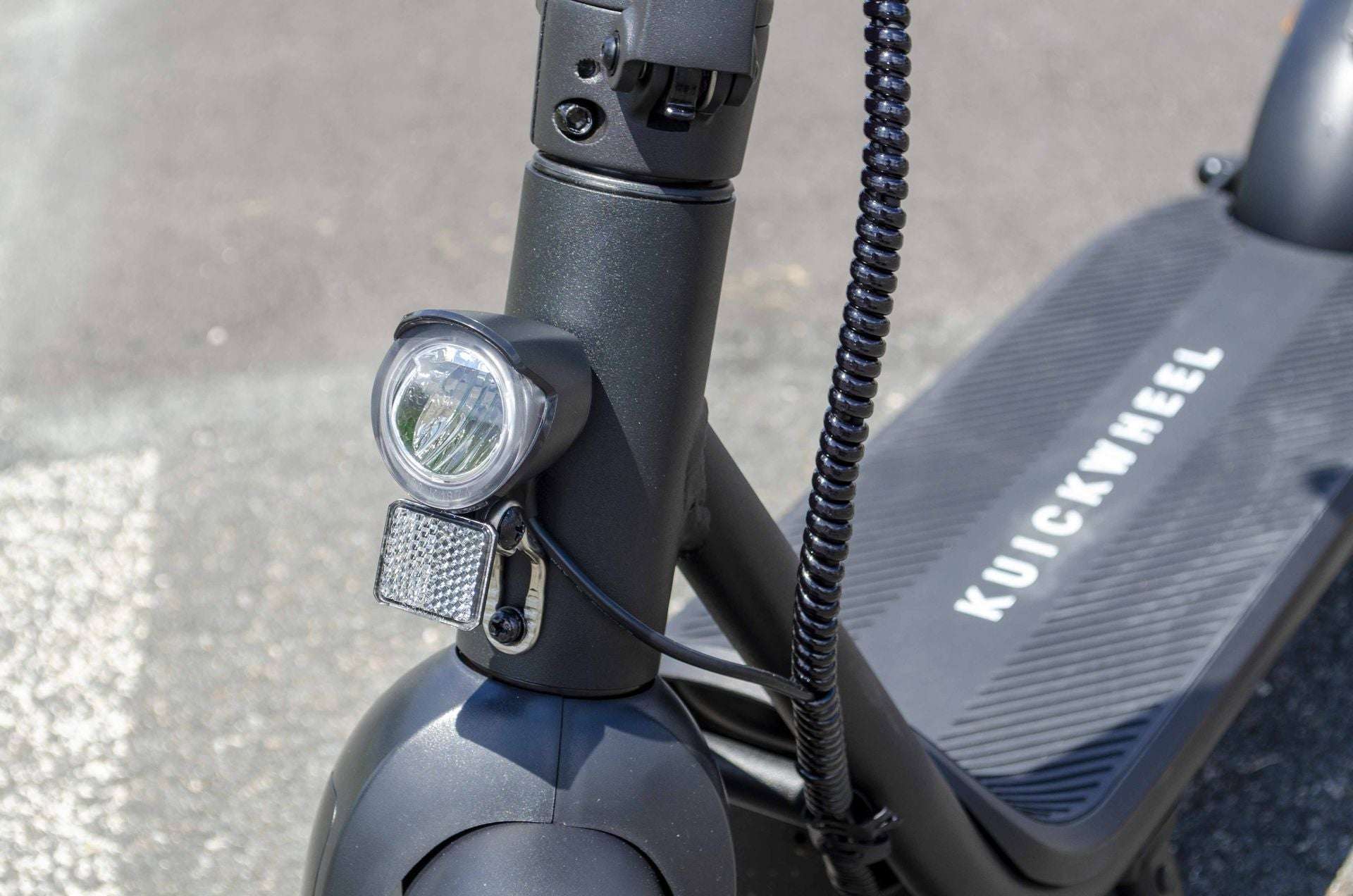 KUICKWHEEL M16 PRO ELECTRIC SCOOTER headlight and deck