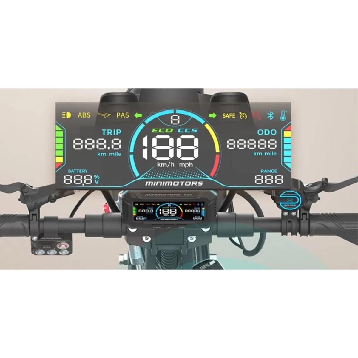 Dualtron Victor Luxury Plus Electric Scooter 60V 28Ah 30AH EY4 2025 Samsung new Display Screen