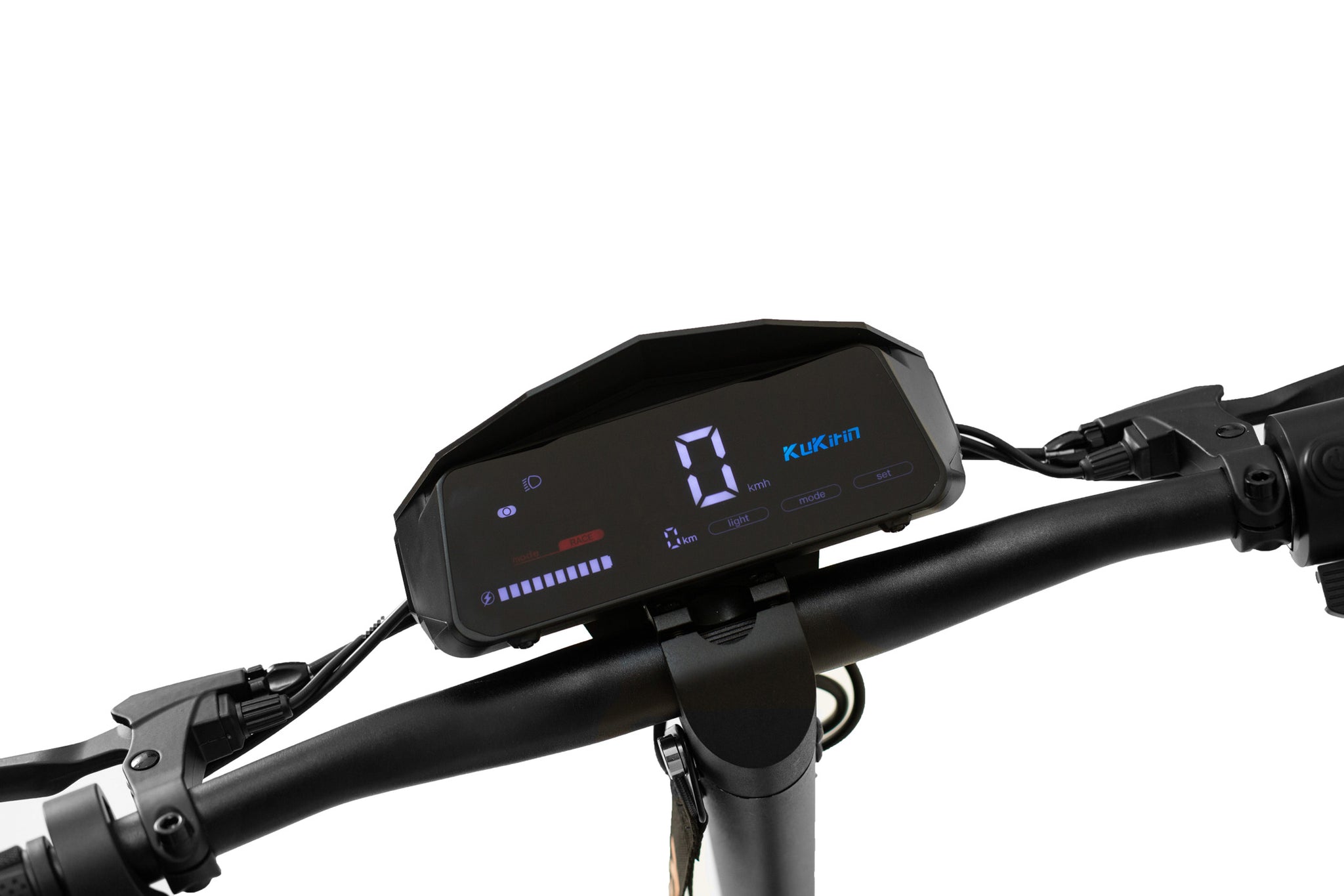 KuKirin G2 Electric Scooter 2025 main image touchscreen tactile screen handlebar button dashboard area