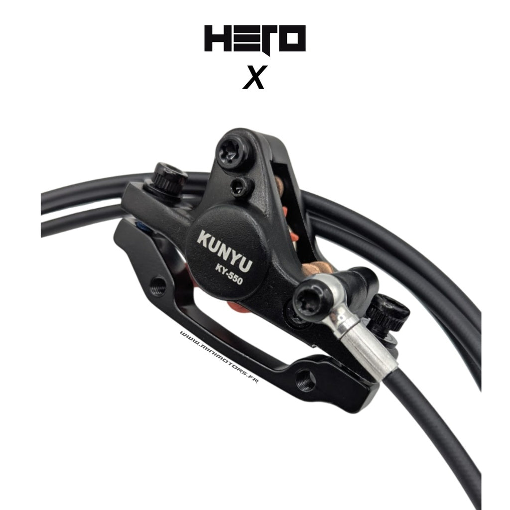 Brake Caliper and Rear Brake Hose Hero X
