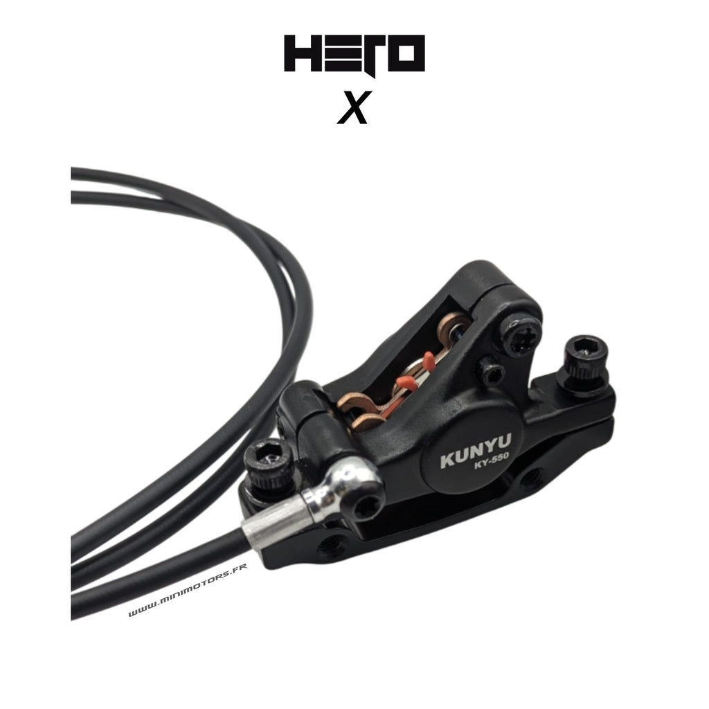 Brake Caliper and Front Hose Hero X