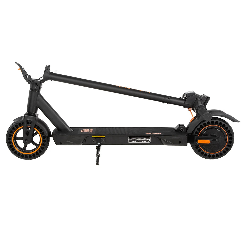 KuKirin S1 Max Electric Scooter folded position