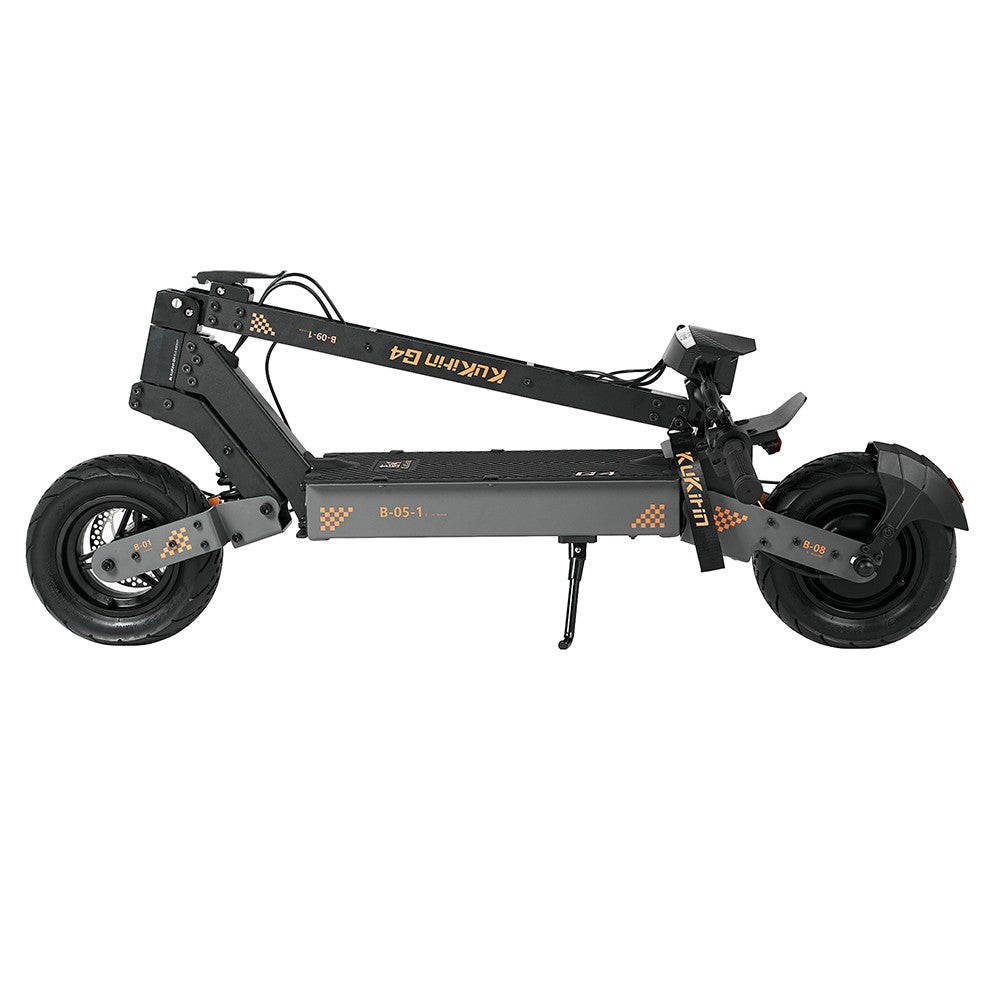 KuKirin G4 Electric Scooter main image folded position side view
