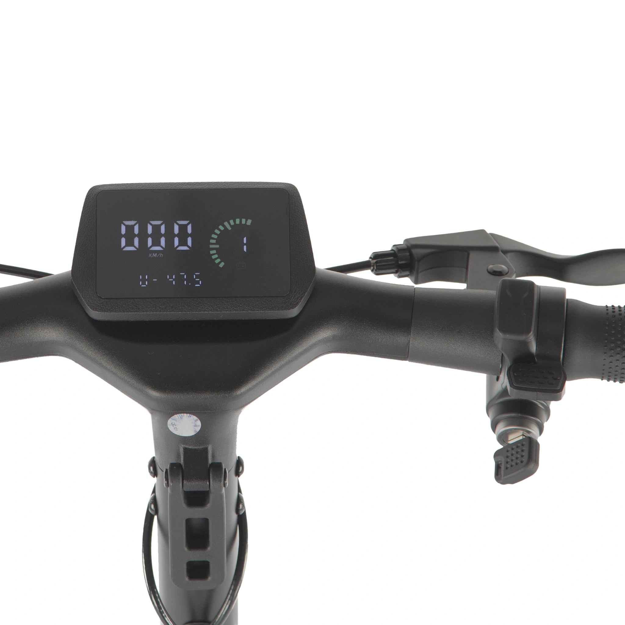 KuKirin A1 Electric Scooter - New Model 2025 handlebar led lcd screen key accelerator trigger