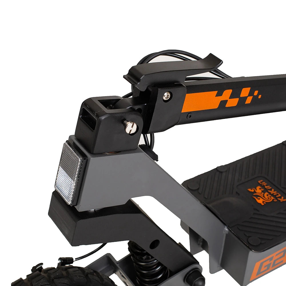 KuKirin G2 Electric Scooter 2025 main image folded position folding hook open