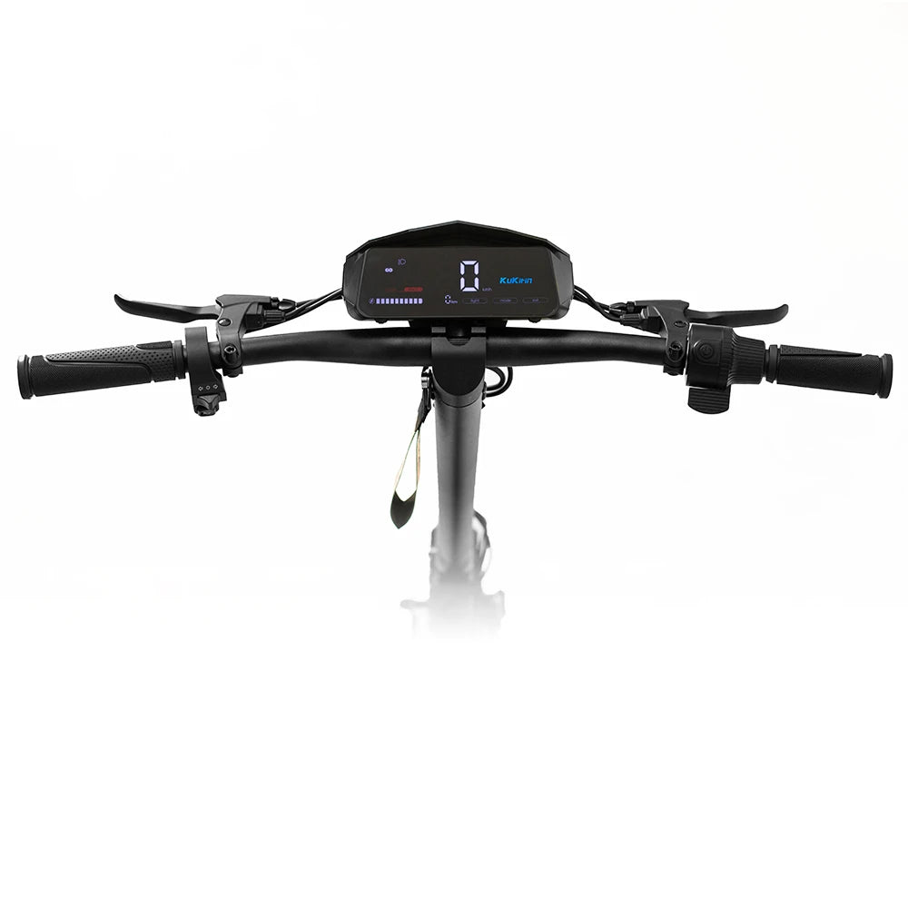 KuKirin G2 Electric Scooter 2025 main image touchscreen tactile screen handlebar button dashboard area