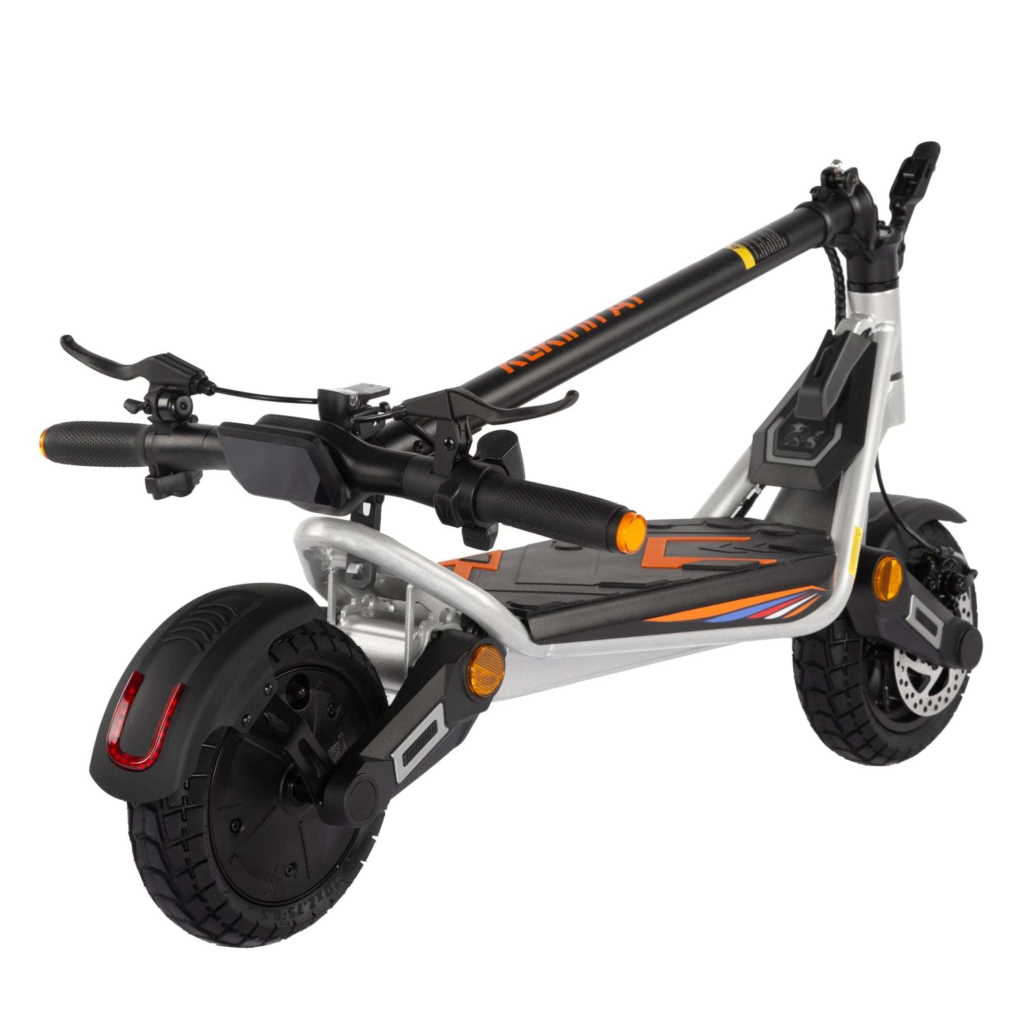 KuKirin A1 Electric Scooter - New Model 2025 folded position