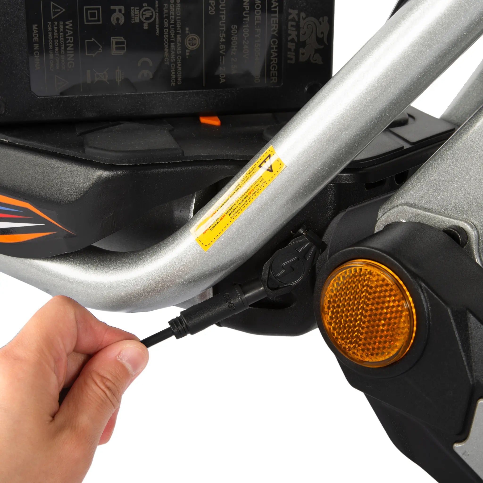 KuKirin A1 Electric Scooter - New Model 2025 charger input