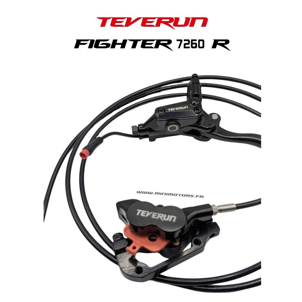 Complete Rear Brake Kit (4 Pistons) V2 Teverun 7260R, Fighter 11 2025