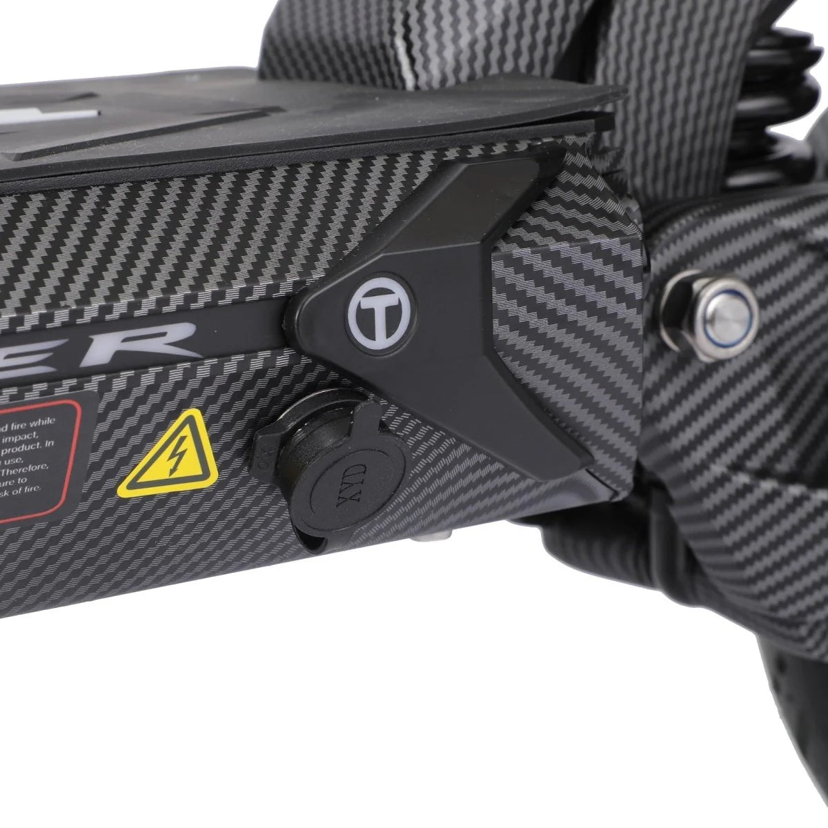 TEVERUN FIGHTER ELEVEN PLUS 2026 Electric scooter, charger port