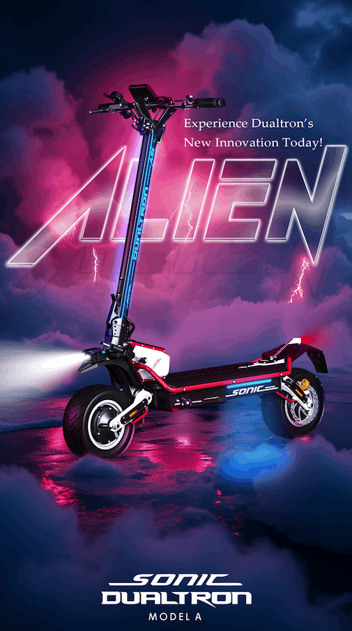 Dualtron Sonic Alien Electric Scooter