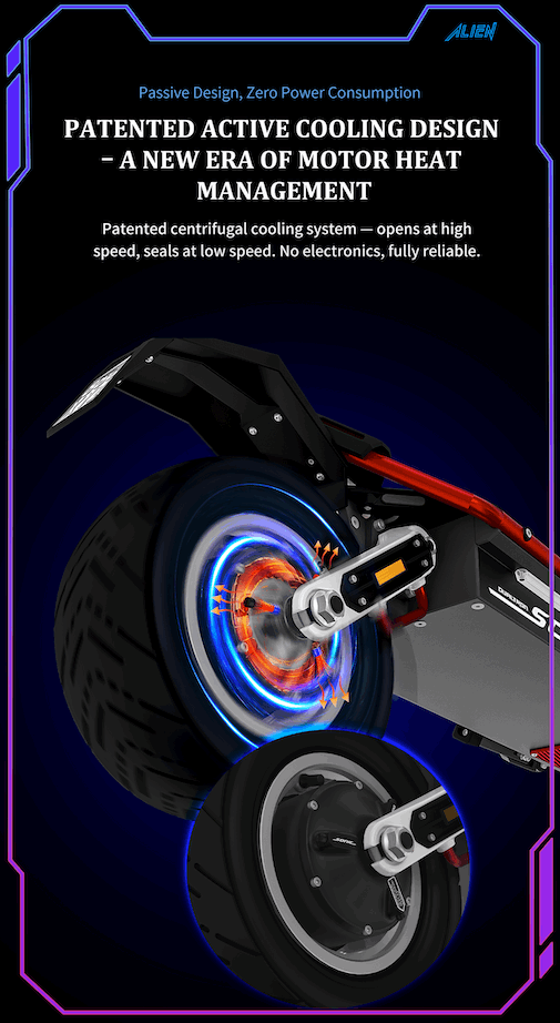 Dualtron Sonic Alien Electric Scooter