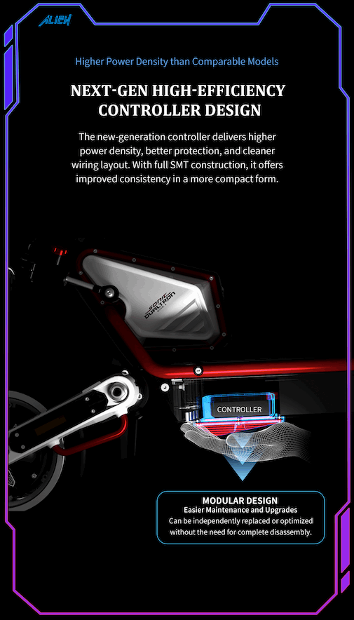 Dualtron Sonic Alien Electric Scooter