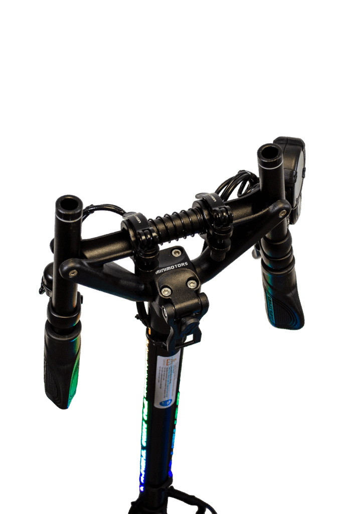 Dualtron mini special Electric Scooter NEW EY3 handlebar folded