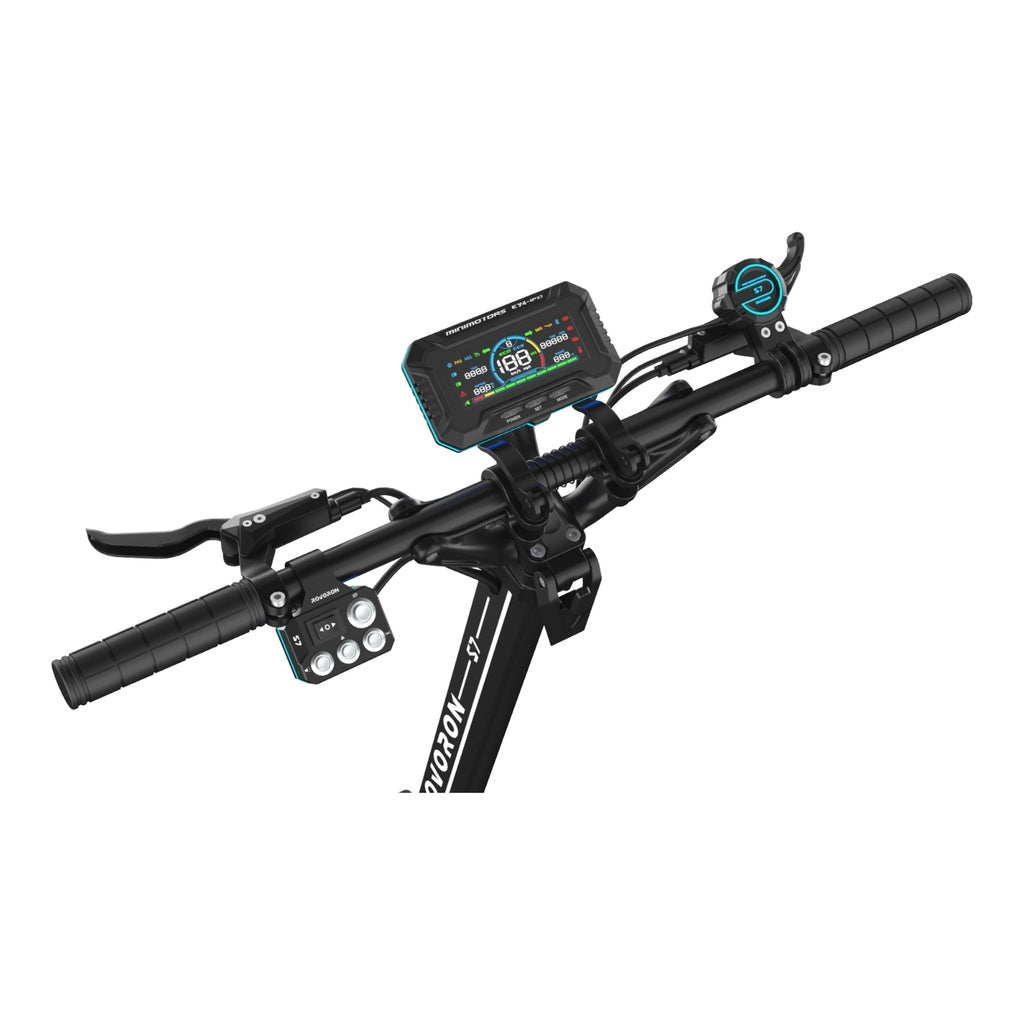 Rovoron S9 Electric Scooter screen, handlebar