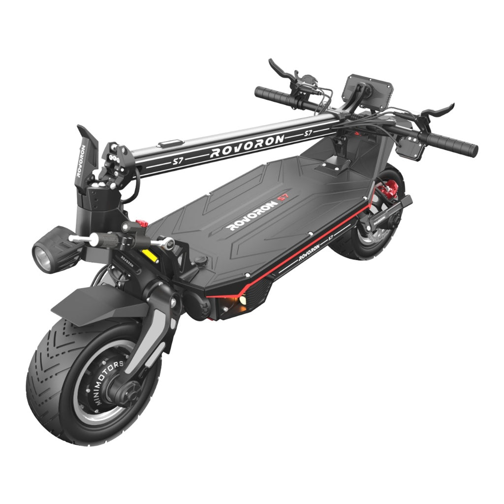 Rovoron S9 Electric Scooter folded