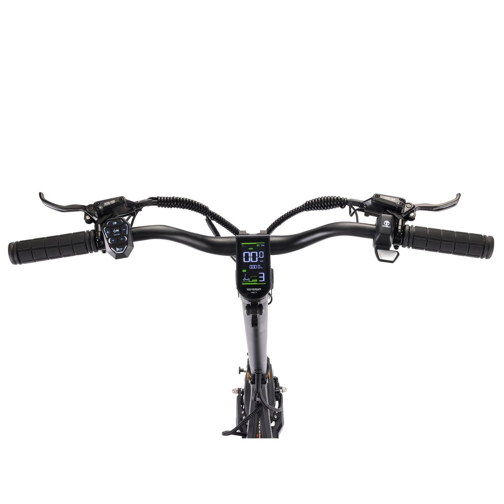 TEVERUN BLADE MINI ULTRA scooter on a white background lcd nfc screen display