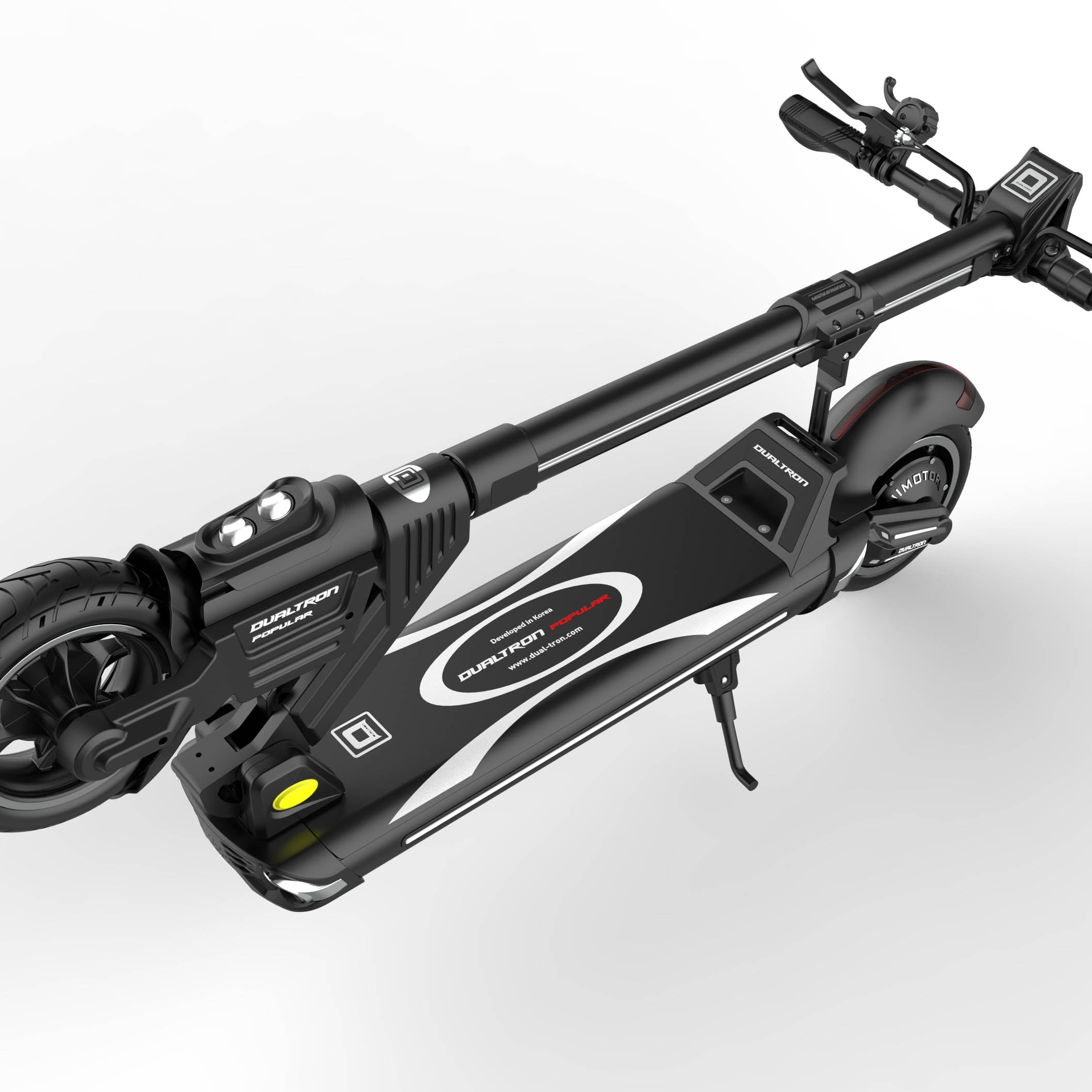 DUALTRON POP ELECTRIC SCOOTER folded