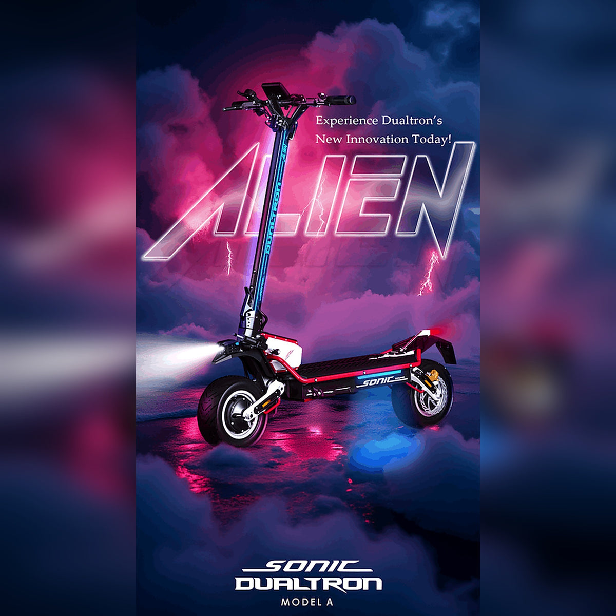 Dualtron Sonic Alien Electric Scooter