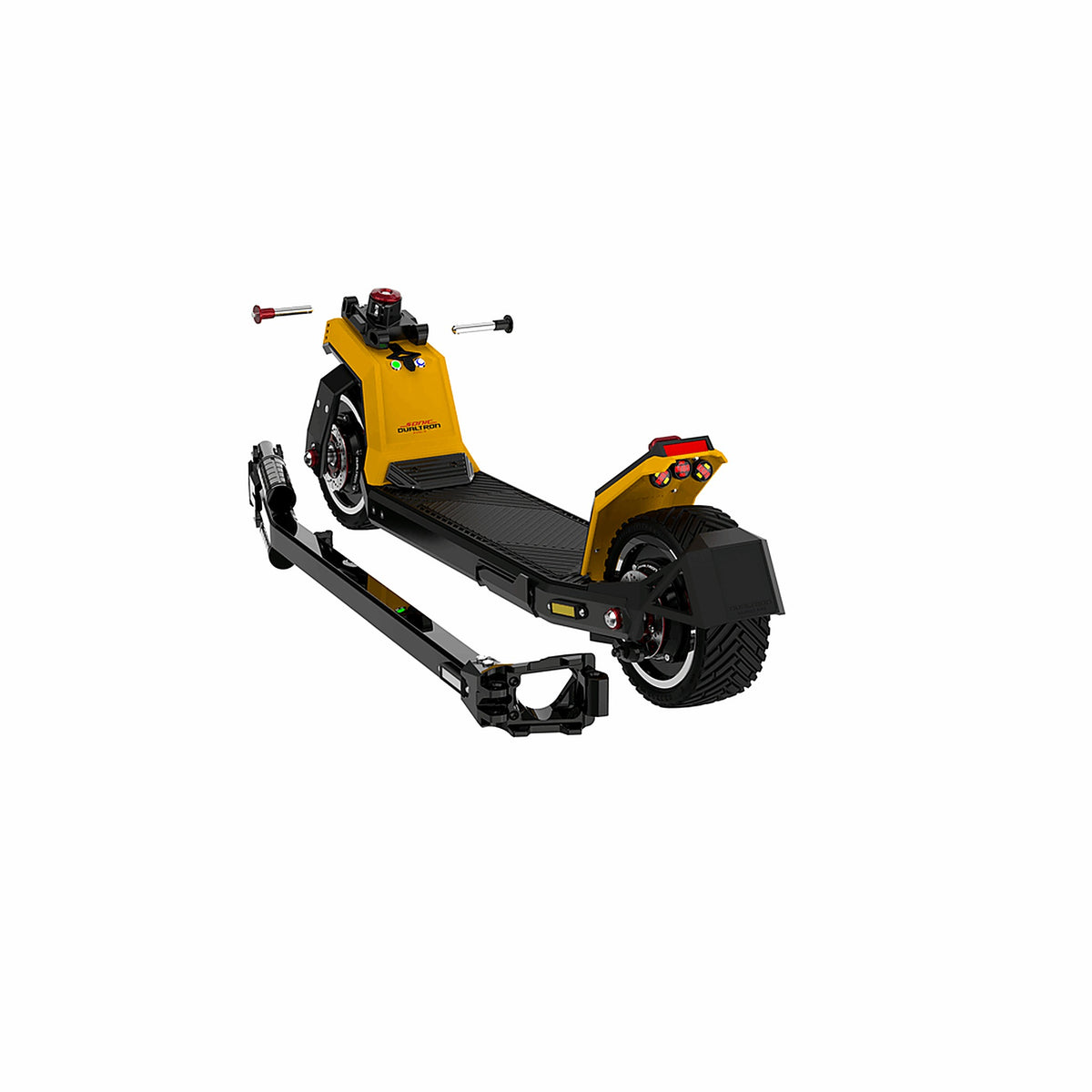 Dualtron Sonic Pro Electric Scooter disassembled