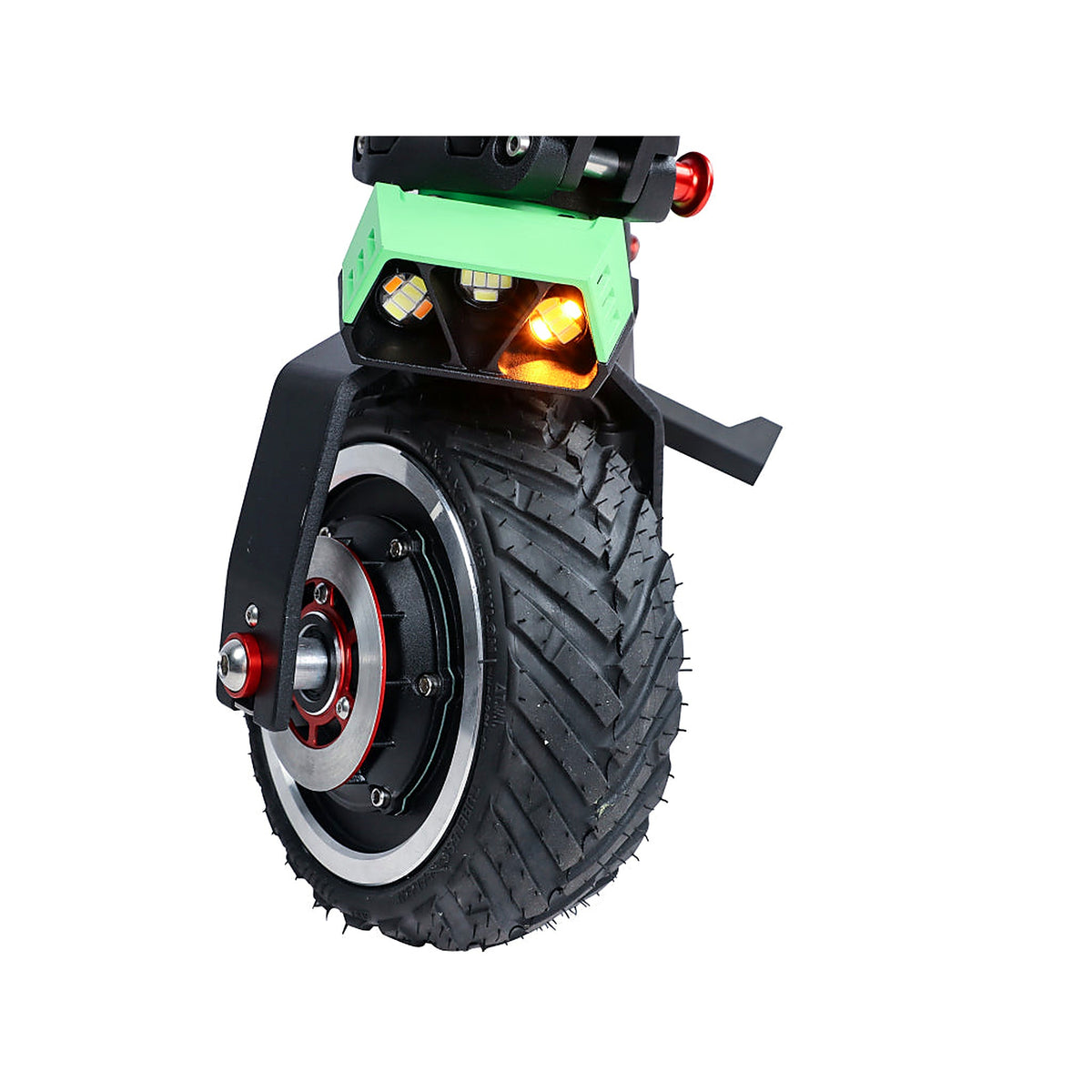 Dualtron Sonic Pro Electric Scooter green blinker