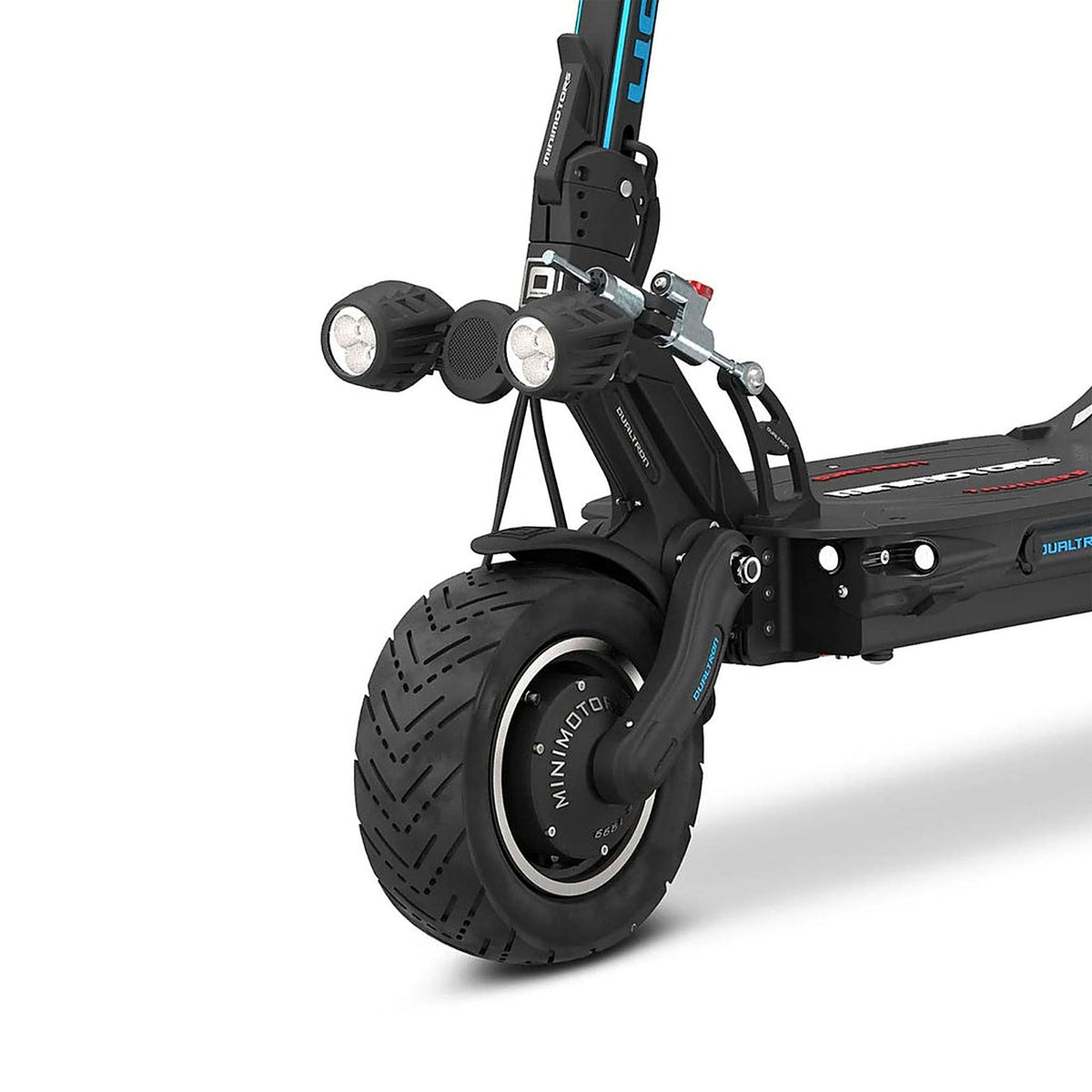 Dualtron Thunder 3 Electric Scooter front wheel 11 inch tire headlight