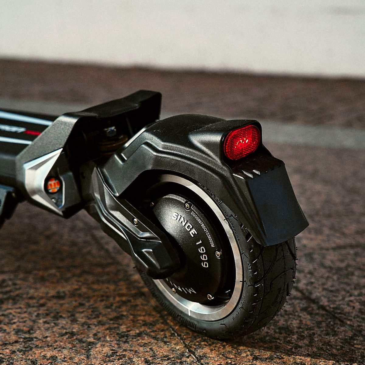 Dualtron Togo Electric Scooter main image tail light rear wheel rear engine