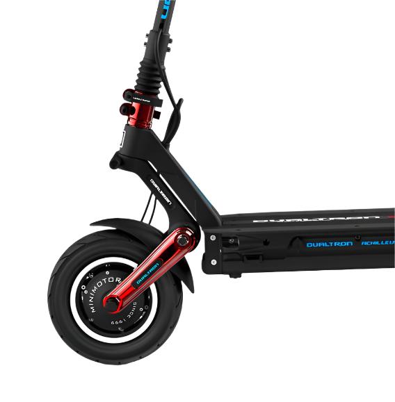 DUALTRON ACHILLEUS ELECTRIC SCOOTER red front wheel