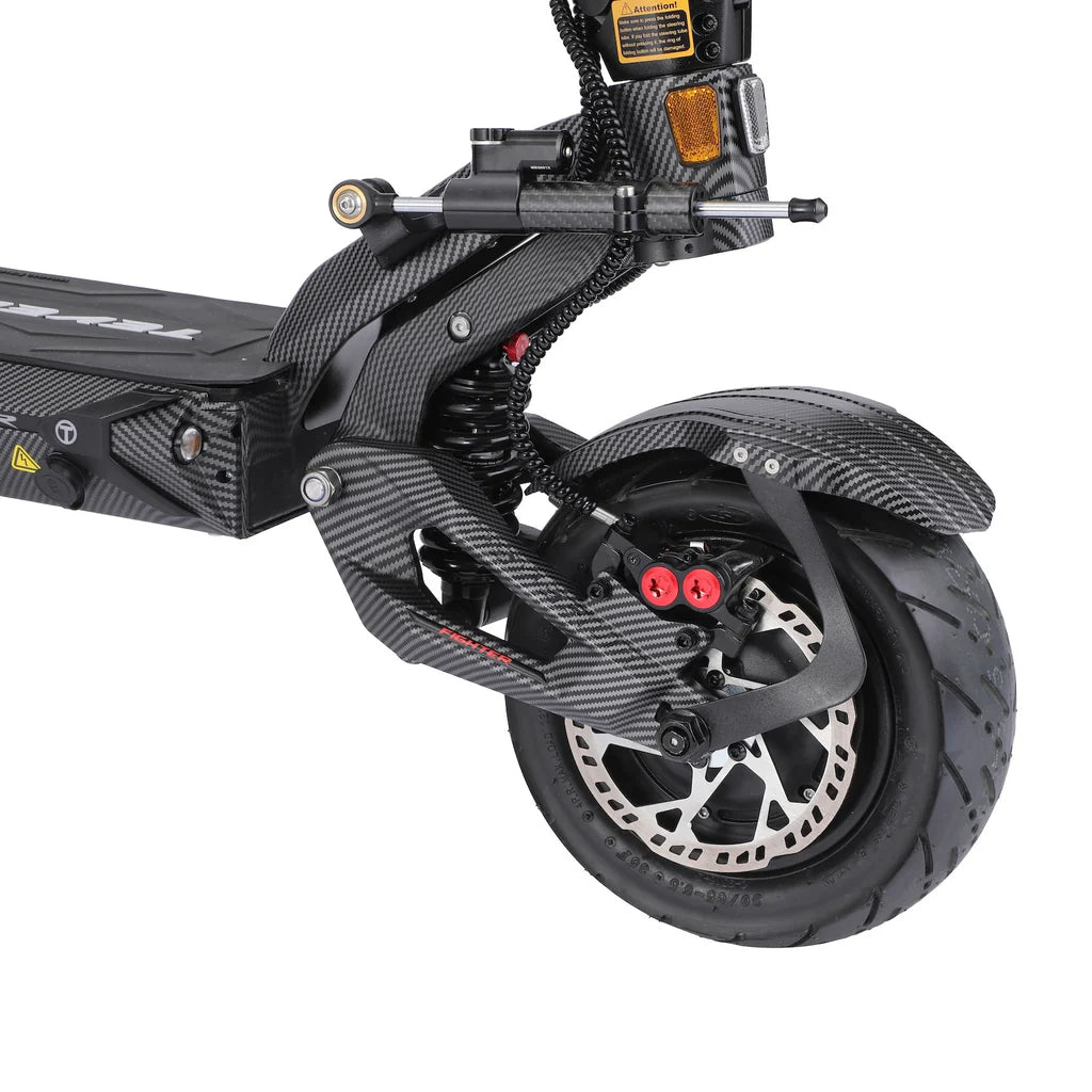 TEVERUN FIGHTER ELEVEN PLUS 2026 Electric scooter, front wheel, front hydraulic disk brake, steering damper