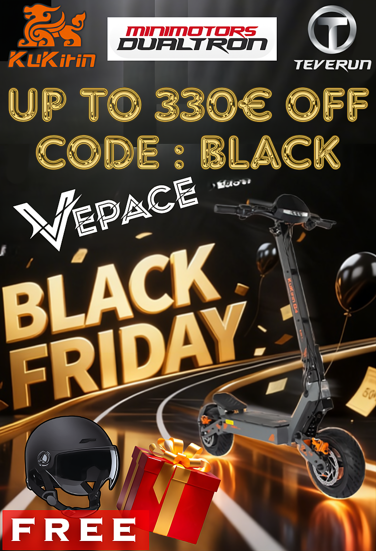 Black Friday kukirin dualtron teverun promotion discount