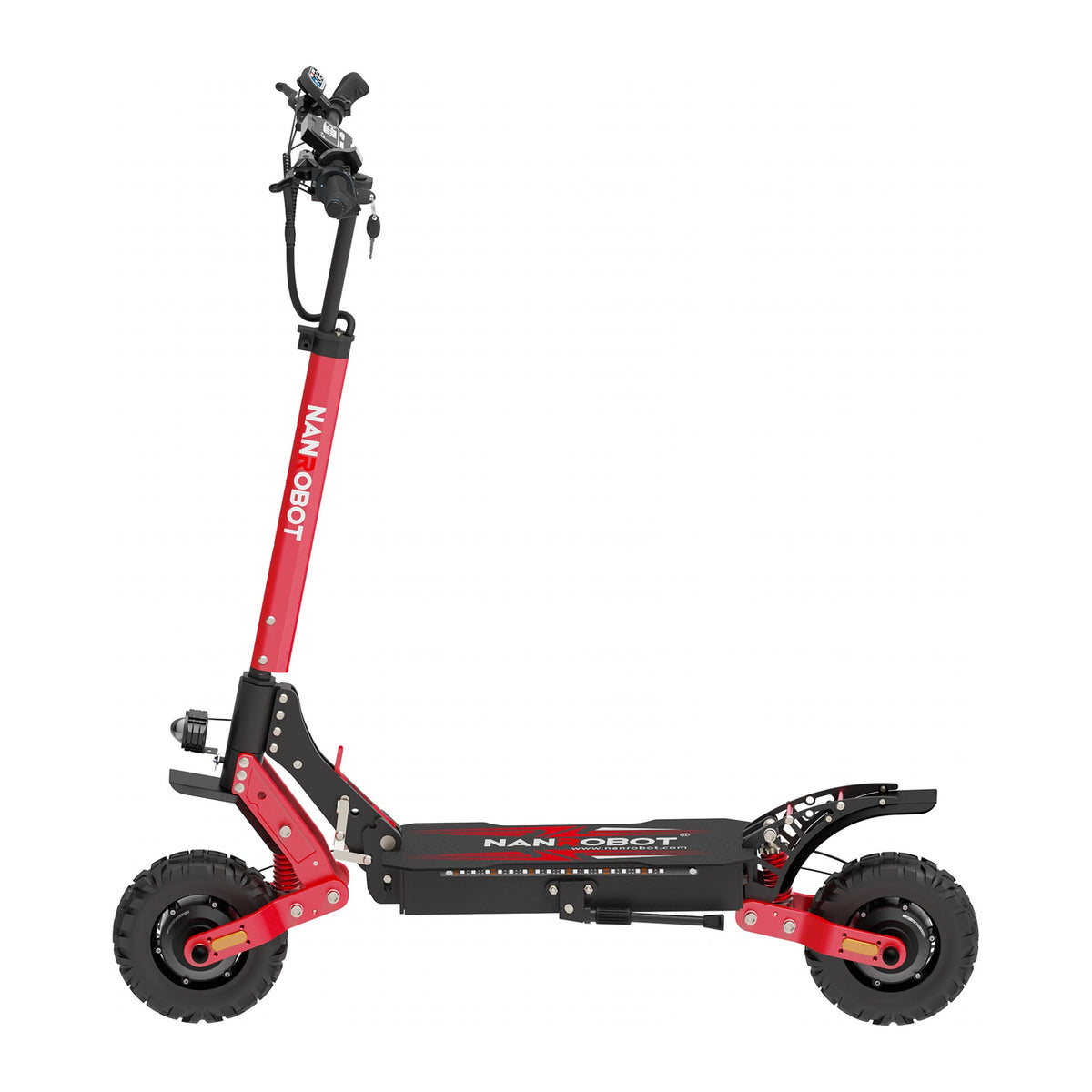 NANROBOT D4+MAX Red electric scooter