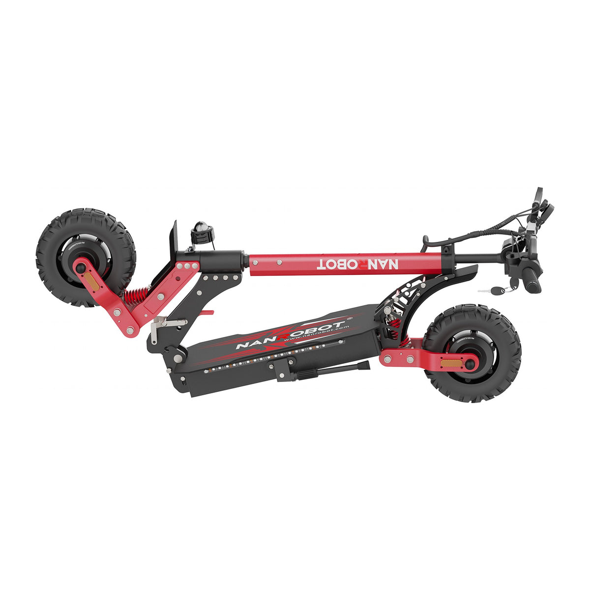 NANROBOT D4+MAX Red electric scooter